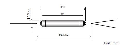 Shape and dimensions of YM-5000, YM-6000