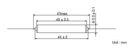 Shape and dimensions of YM-123