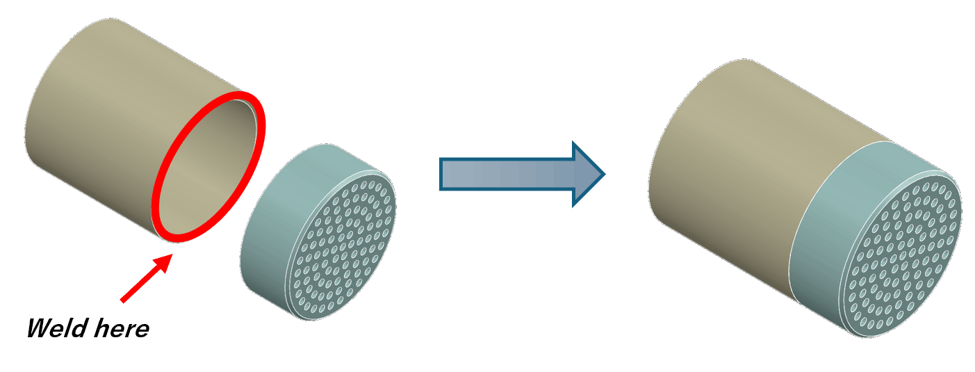 Quartz nozzle made by SSG