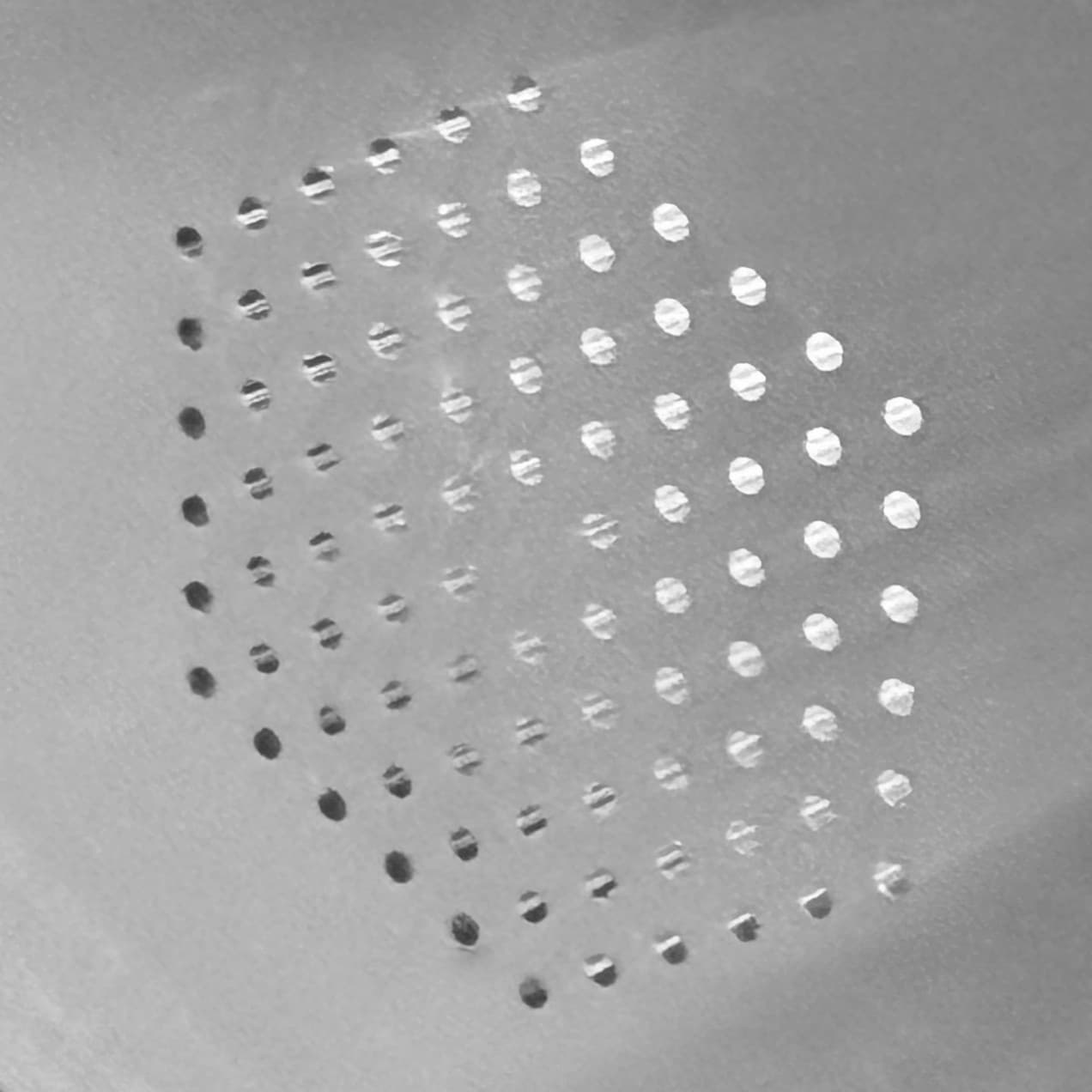 90 Holes Preform for PCF (Photonic Crystal Fiber) Cross-Section